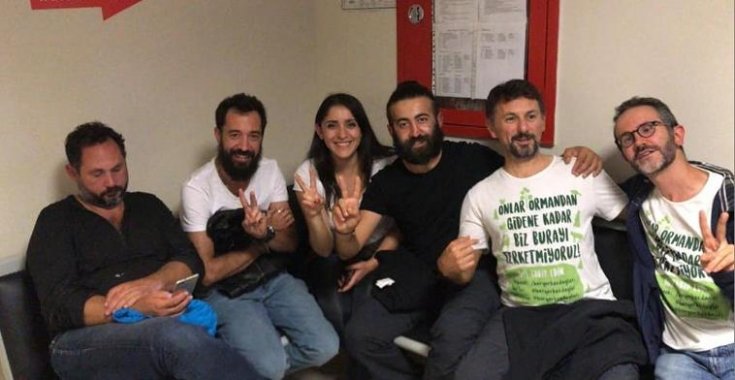 Gözaltına alınan “Kaz Dağları İstanbul Dayanışması Gönüllüleri” serbest