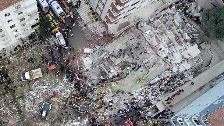 Kartal'da çöken binada hayatını kaybedenlerin sayısı 17'ye yükseldi