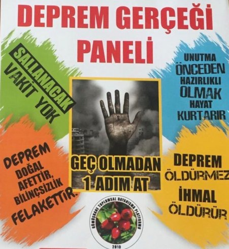 Kartal'da 'deprem gerçeği' paneli