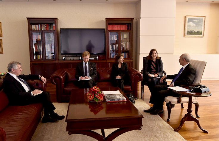 Kılıçdaroğlu, İspanya ve Hollanda büyükelçilerini kabul etti