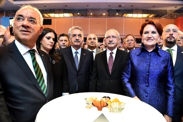Kılıçdaroğlu, İYİ Parti'nin 2'nci kuruluş yıl dönümü resepsiyonuna katıldı