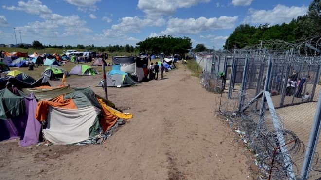 'Macaristan'da sınır kamplarındaki mülteciler aç bırakılıyor'