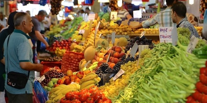 Merkez Bankası: Gıda enflasyonu taze meyve sebze fiyatlarında artışa bağlı olarak yükseldi