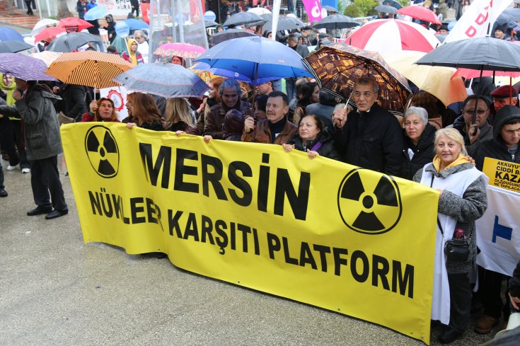 Mersinlilerden Nükleer Meslek Lisesi açılmasına tepki
