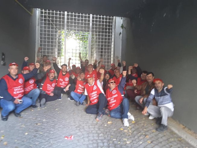 Metal işçileri hakları için 3 yerde eylemde Metal işçileri hakları için 3 yerde eylemde