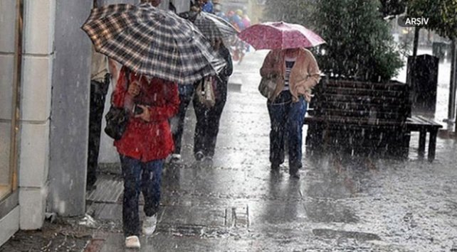 Meteoroloji'den Marmara, Ege ve Akdeniz için yağış uyarısı