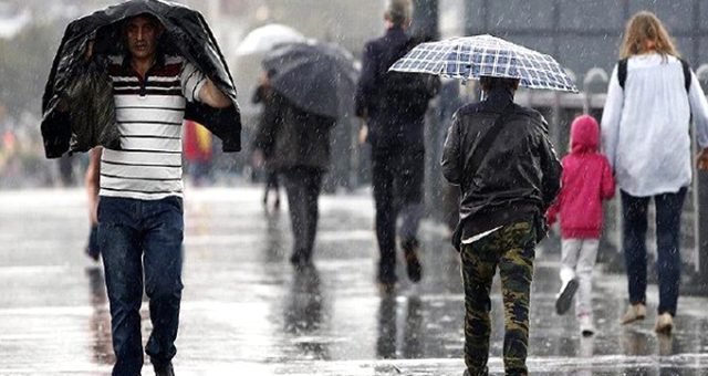 Meteoroloji'den Marmara için yağmur ve sağanak uyarısı