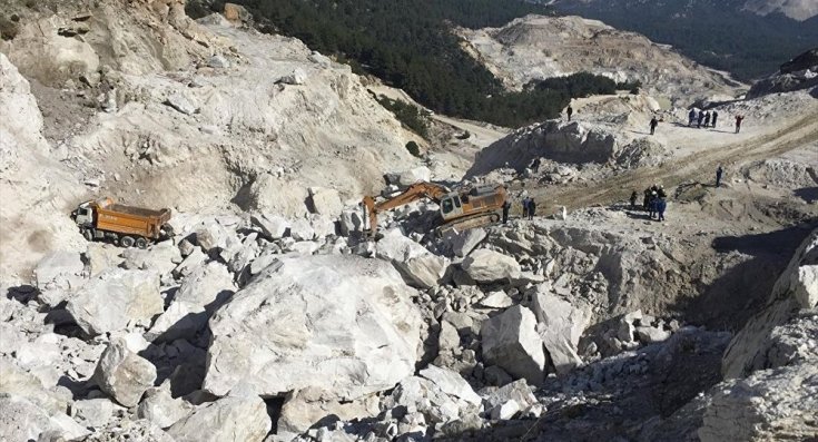 Milas'ta göçük altında kalan 1 işçinin daha cansız bedenine ulaşıldı