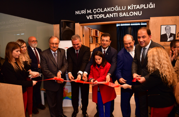 Nuri M. Çolakoğlu Kitaplığı ve Toplantı Salonu BAKSM’de açıldı