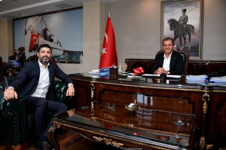 Ömer Onan’dan Başkan Seçer’e ziyaret: 'Mersin'de basketbolu ileri seviyelere taşıyacağız'