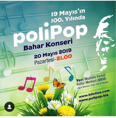 PoliPop'tan bahar konseri