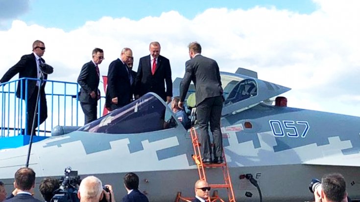 Rusya devlet ajansı: Türk ve Rus yetkililer SU-35 ile SU-57'lerin teslimatı hakkında görüşüyor