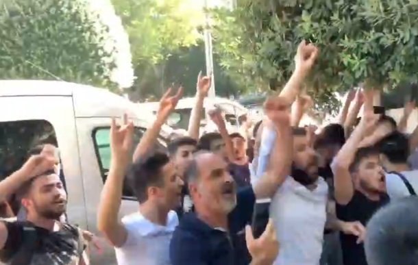 Saraçhane'deki Suriyelilerin eylemine saldırı girişimi