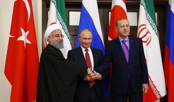 Erdoğan, Putin ve Ruhani 3'lü zirve için Soçi'de
