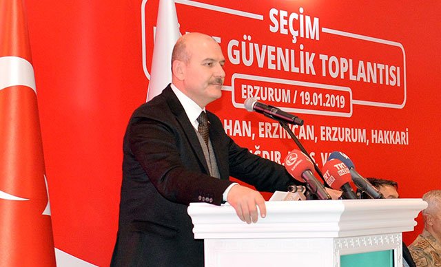 Soylu: Devlet olarak sorumluluğumuz, vatandaşlarımızın özgürce, her türlü tehditten uzak oy kullanmasını temin etmektir