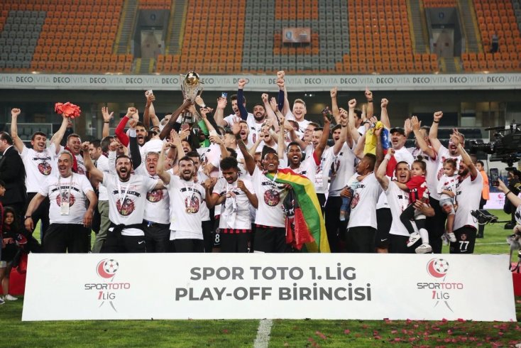 Süper Lig'e yükselen son takım Gazişehir Gaziantep oldu