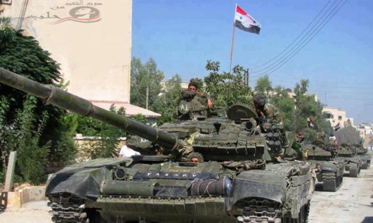 'Suriye Ordusu daha önce DSG kontrolünde olan Tabka'ya giriş yaptı'