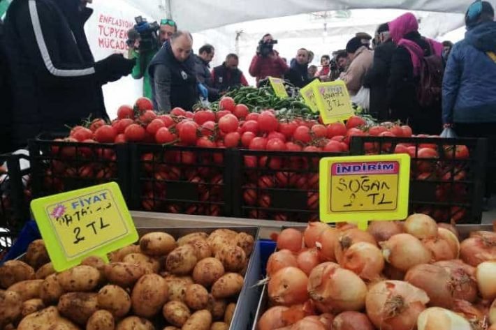 Tanzim satışlar nedeniyle marketler zararına satışa başladı