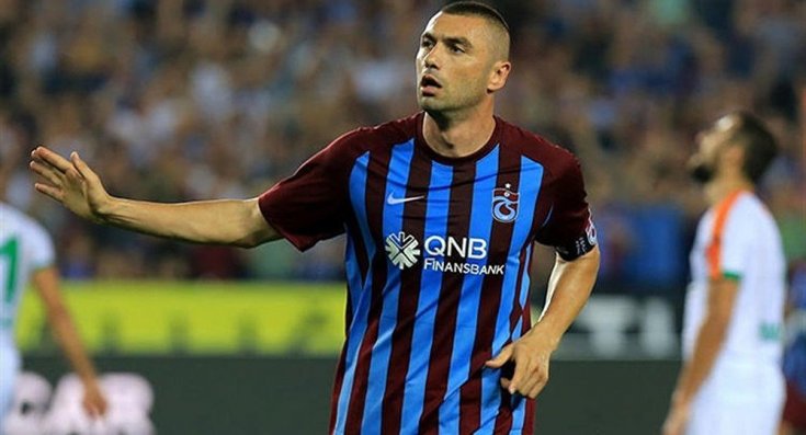 Trabzonspor, Burak Yılmaz'ı KAP'a bildirdi
