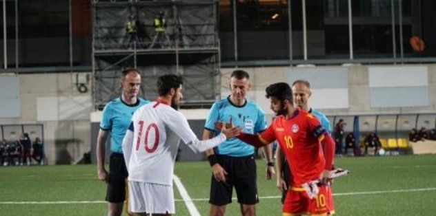 Türkiye, Andorra’ya 2-0 mağlup oldu