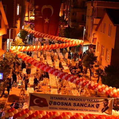 Türkiye'deki bütün dernek başkanları Bosna Sancak Derneği'nin iftarında buluşuyor