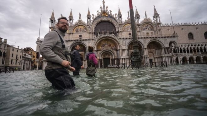 Venedik'te su baskınlarının faturası yaklaşık 1 milyar euro