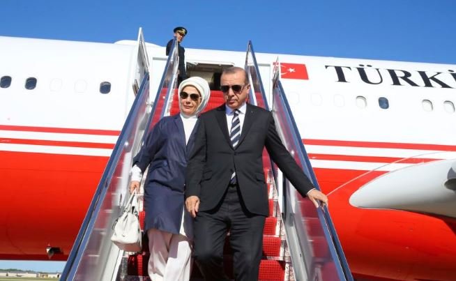 Washington’a giden Erdoğan, Trump'la saat 20.00'de görüşecek