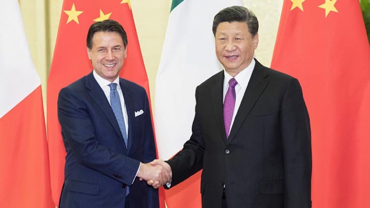 Xi, İtalya Başbakanı Conte'yle bir araya geldi
