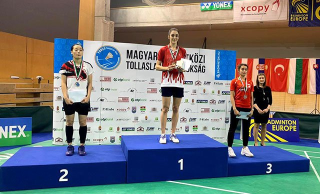 Yonex Macaristan Uluslararası Badminton Şampiyonası'nda 2 madalya