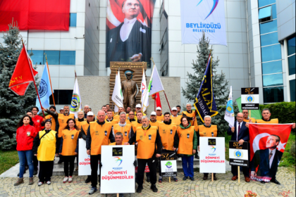 57. Alay Yürüyüş Komitesi, Beylikdüzü’nden Çanakkale’ye uğurlandı