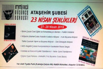 ADD Ataşehir'den 23 Nisan şenlikleri