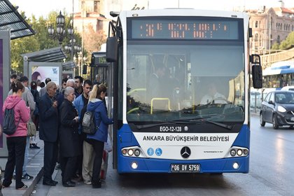 Ankara'da bayram boyunca ulaşım ücretsiz