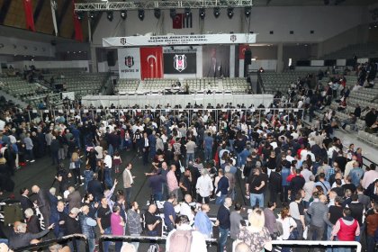 Beşiktaş Genel Kurulu'nda oy verme işlemi başladı