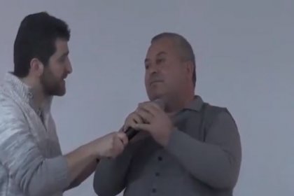 MHP'li Cemal Enginyurt Cumhur İttifakı'nı övünce sahneden indirildi