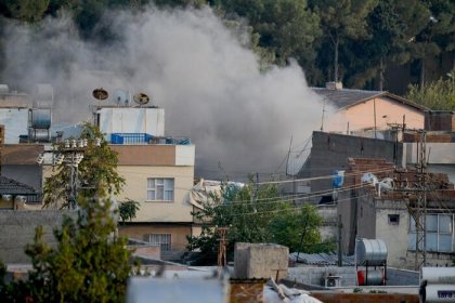 Ceylanpınar'a havan mermisi düştü