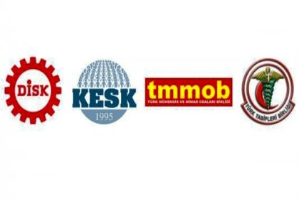 DİSK, KESK, TMMOB ve TTB'den ortak açıklama: Demokrasilerde halkın iradesine saygı duymayanlara yer yoktur!