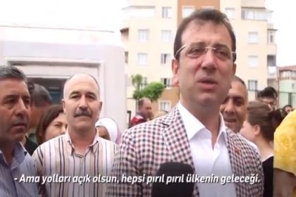 Ekrem İmamoğlu: Bütün çocukların yolu açık olsun, hepsi ülkenin geleceği