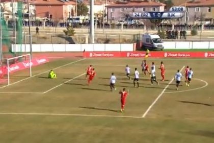 Erzincanspor 2-0 Beşiktaş