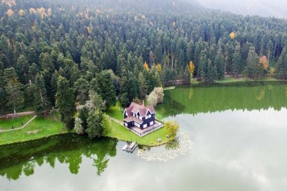 Gölcük Tabiat Parkında köşk ve bungalov projesine iptal