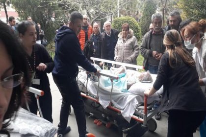İzmir'de hastanede yangın çıktı