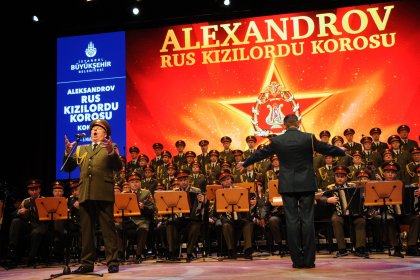 Kızılordu Korosu, iki konserle İstanbullularla buluşuyor