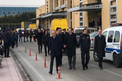 Konya'da PTT merkezindeki bir kolide patlama