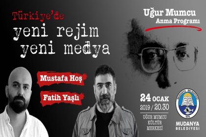 Mudanya Belediyesi'nden ''Türkiye’de Yeni Rejim Yeni Medya'' söyleşisi