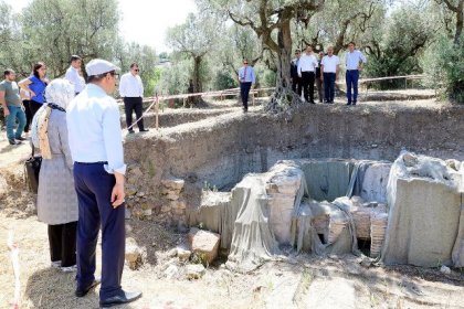 “Myrleia Antik Kenti’nin turizme kazandırılması için Mudanya Belediyesi çalışmalara başladı