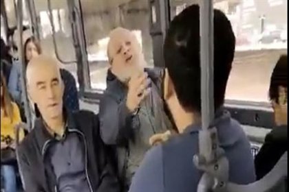 Otobüste genç kadına taciz: 'Karşımda oturma kalk, gözüm sana kayıyor'