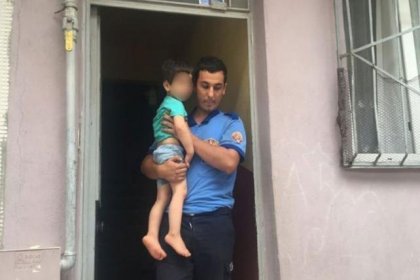 Polis, 3 yaşındaki çocuğu kurtardı, annenin tavrı şaşırttı!