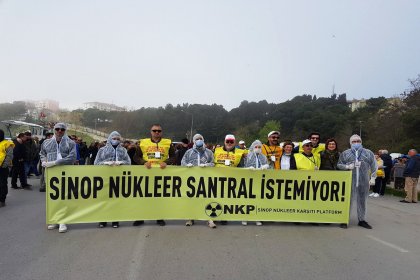 Sinoplular Çernobil’in 33. yılında bir araya geldi: 'Nükleer santral istemiyoruz!'