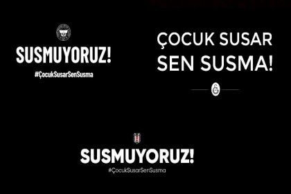 Spor kulüplerinden çocuk istismarına ortak tepki: #ÇocukSusarSenSusma
