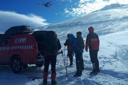 Uludağ'da kaybolan 2 dağcıyı arama çalışmaları 15'inci günde sürüyor