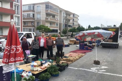 Uzunköprü Belediye Başkanı Becan'dan pazar ziyareti